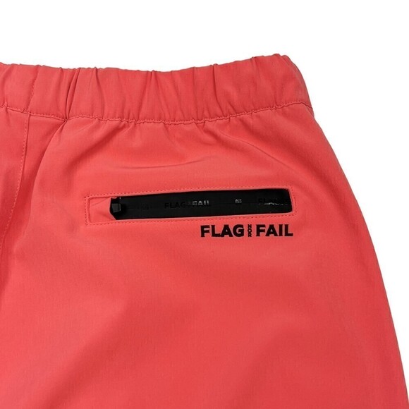 Flag Nor Fail Men's Everyday Slim Fit Joggers Salmon Small - Picture 7 of 10